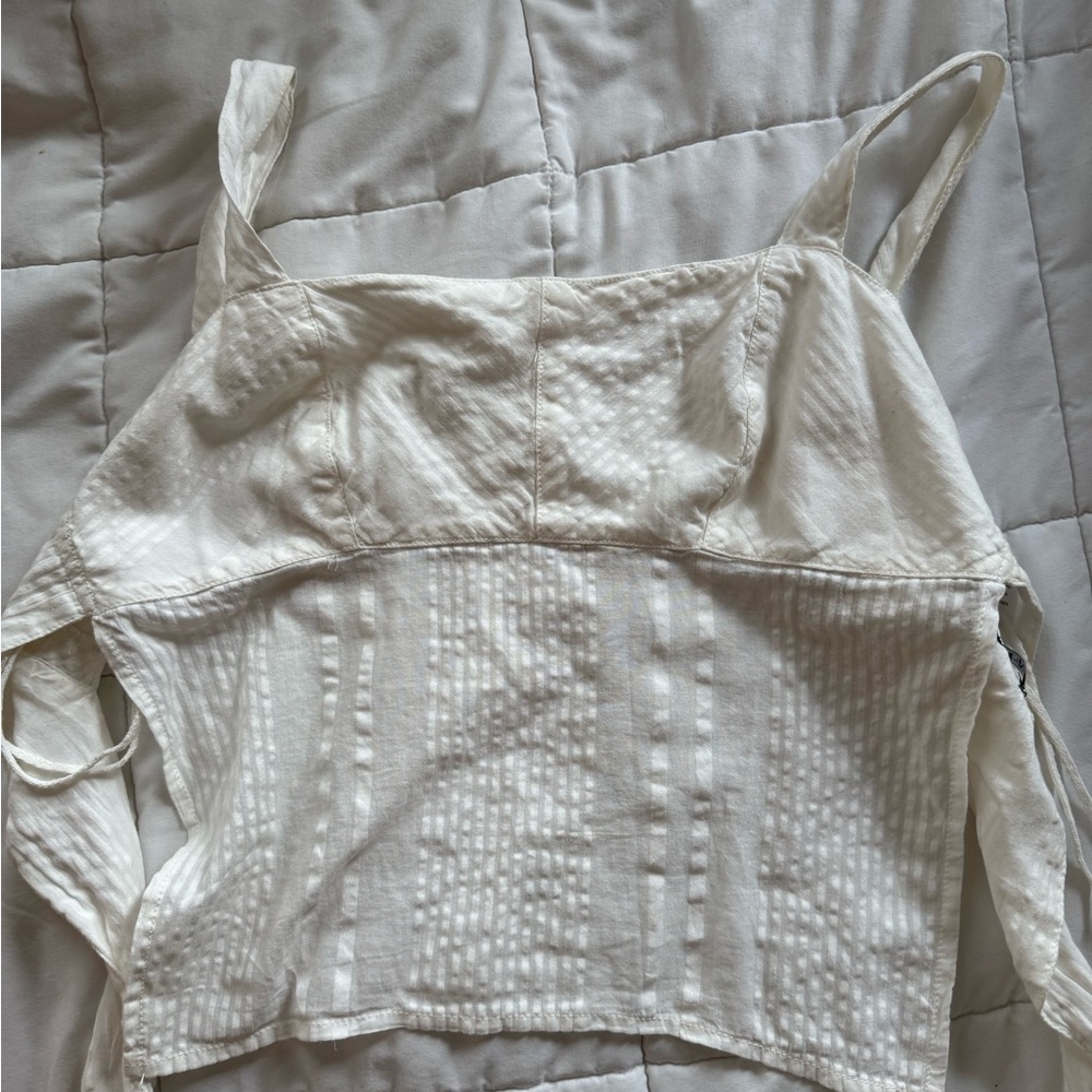 Elegant Cream Women's Top